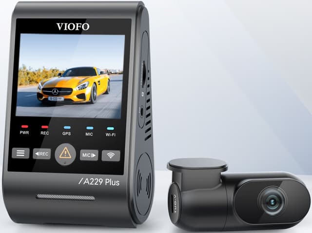 VIOFO A229 Plus — warianty 1CH, 2CH i 3CH